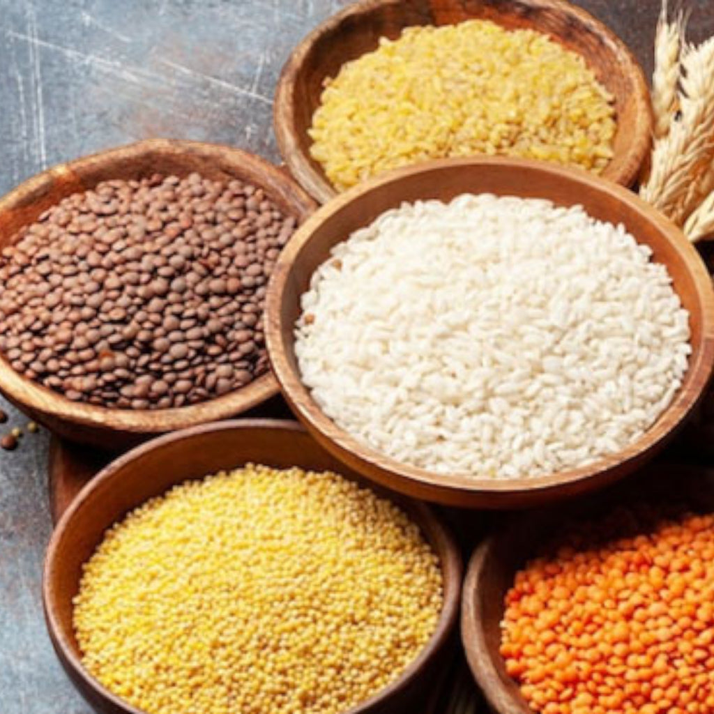 Rice and pulses photo
