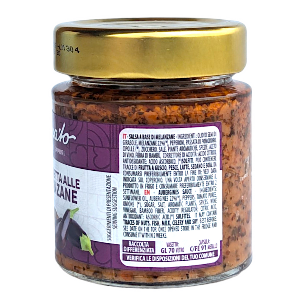 Amato Buoni Sapori Aubergine Pate', Melanzane Bruschetta 156ml