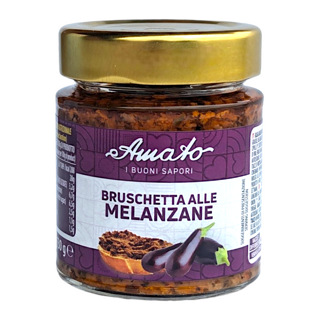 Amato Buoni Sapori Aubergine Pate', Melanzane Bruschetta 156ml