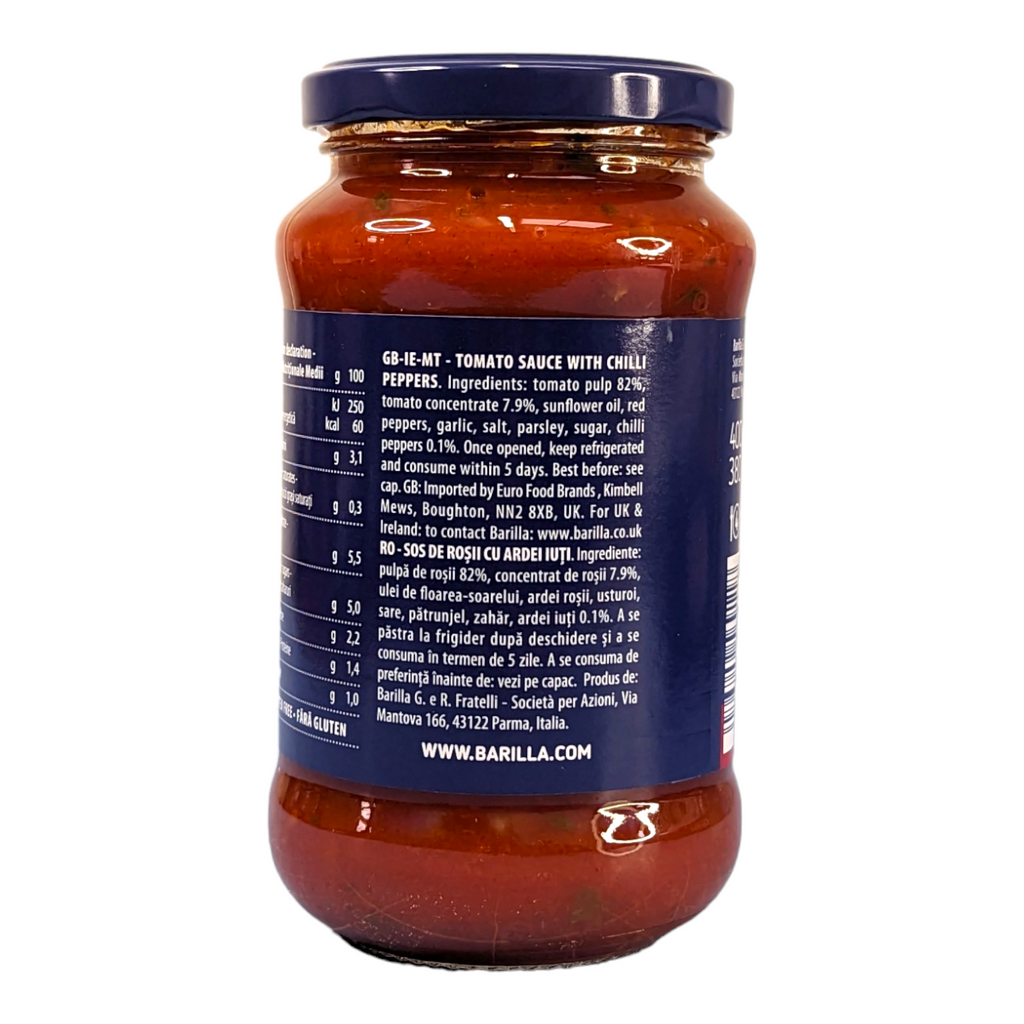 Barilla Sugo all'Arrabbiata - Tomato & Chilli Pasta Sauce 400g
