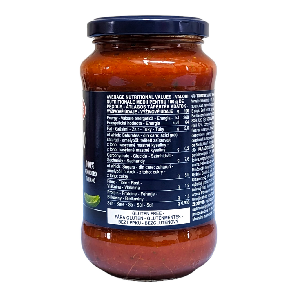 Barilla Sugo al Basilico - Tomato & Basil Pasta Sauce 400g