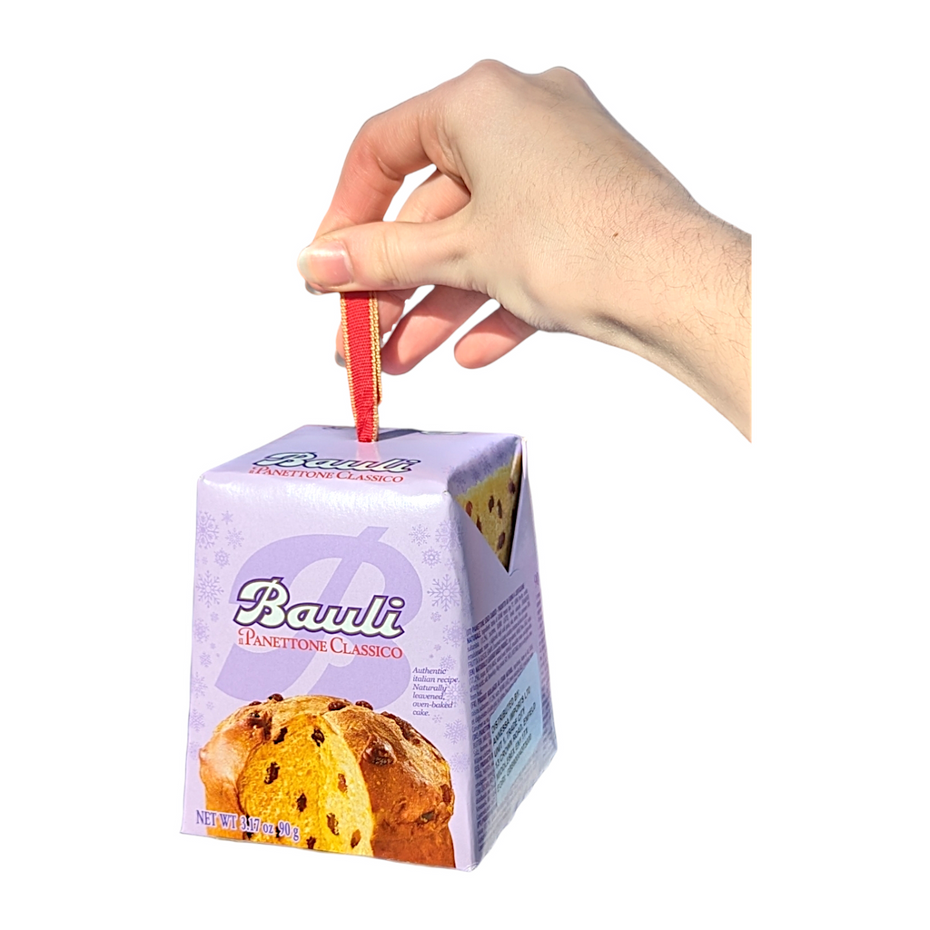 Bauli Mini Panettone Classico -  MINI Cake Enriched with Raisins and Candied Fruits 90g