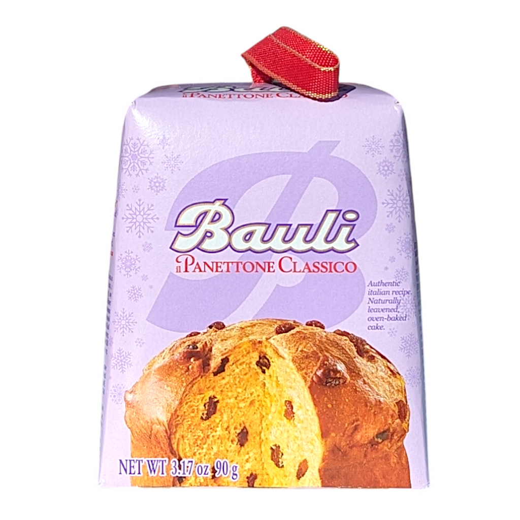 Bauli Mini Panettone Classico -  MINI Cake Enriched with Raisins and Candied Fruits 90g