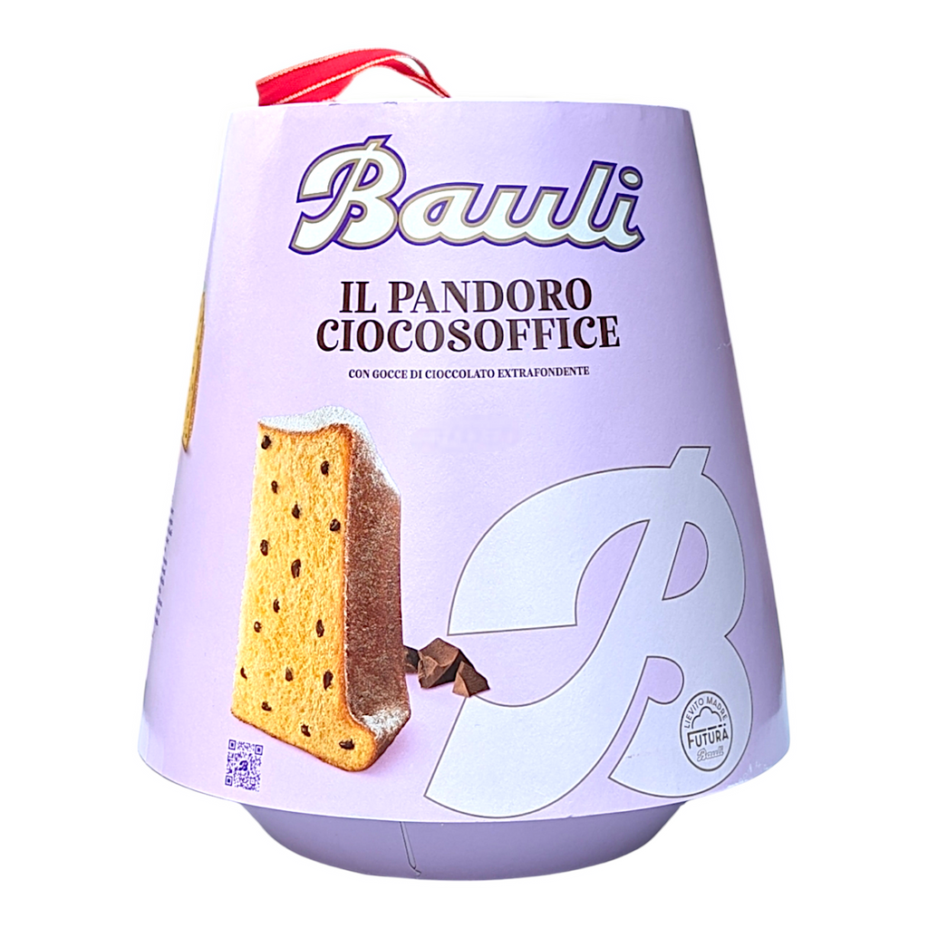 Bauli Il Pandoro Ciocosoffice, Classic with Extra Dark Chocolate Drops 750g