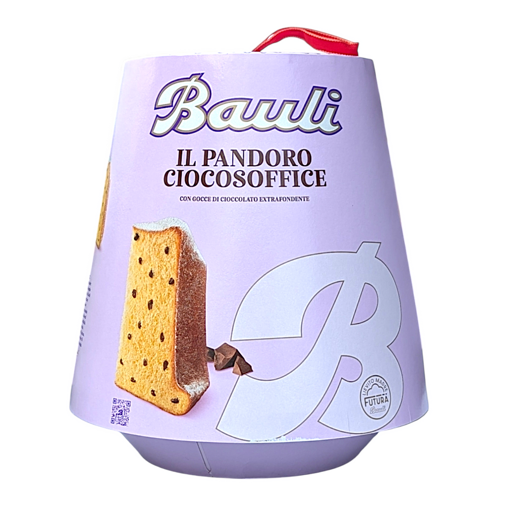 Bauli Il Pandoro Ciocosoffice, Classic with Extra Dark Chocolate Drops 750g