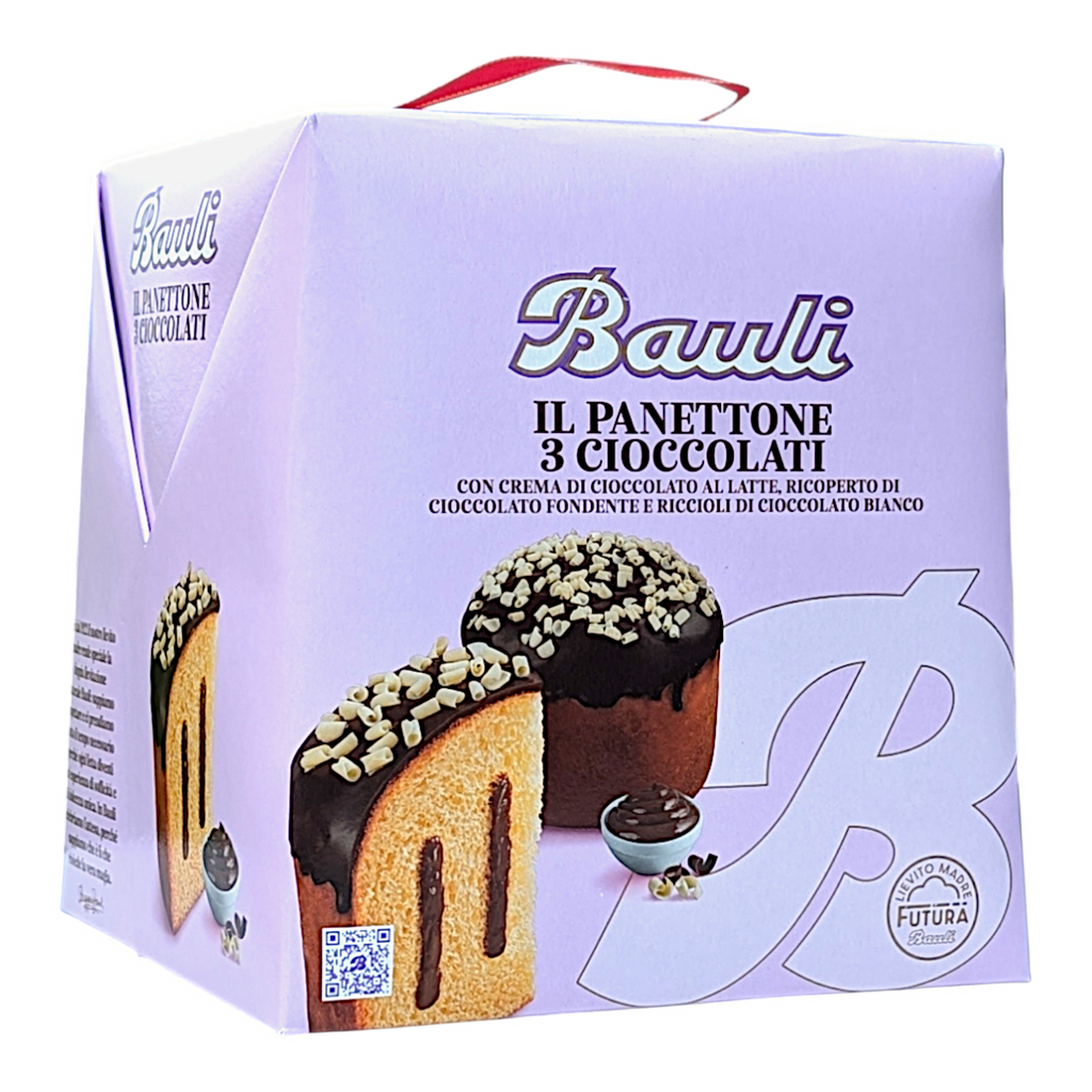 Bauli Il Panettone Tre Cioccolati, Triple Chocolate 750g