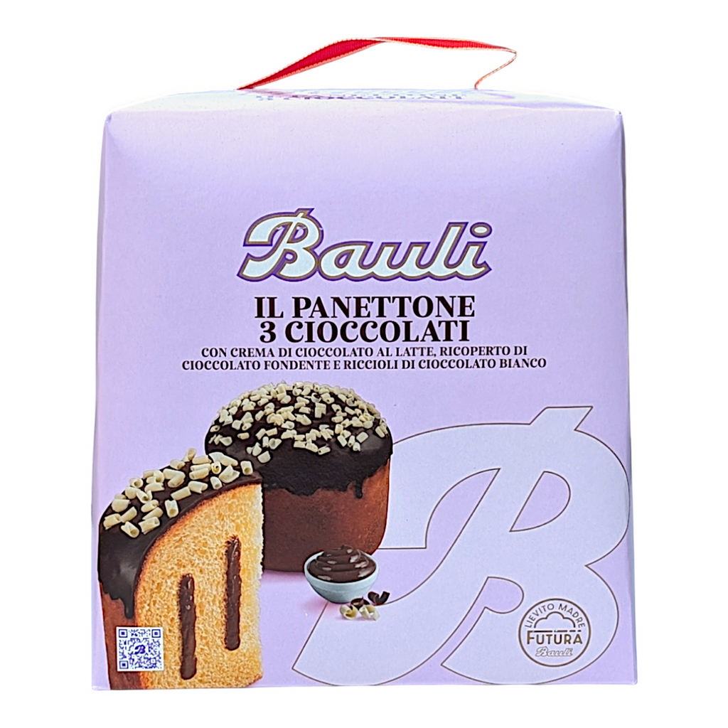 Bauli Il Panettone Tre Cioccolati, Triple Chocolate 750g