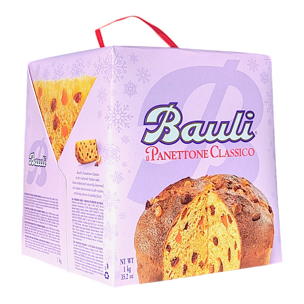 Bauli Il Panettone Classico - Cake Enriched with Raisins and Candied Fruits 1kg