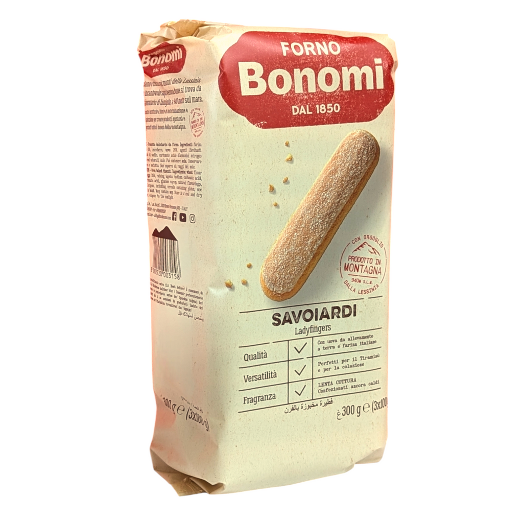 Bonomi Ladyfingers, Savoiardi Sponge Fingers for Tiramisu - 300g
