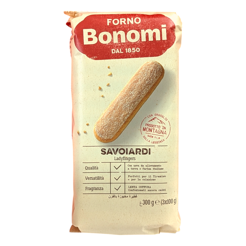 Bonomi Ladyfingers, Savoiardi Sponge Fingers for Tiramisu - 300g