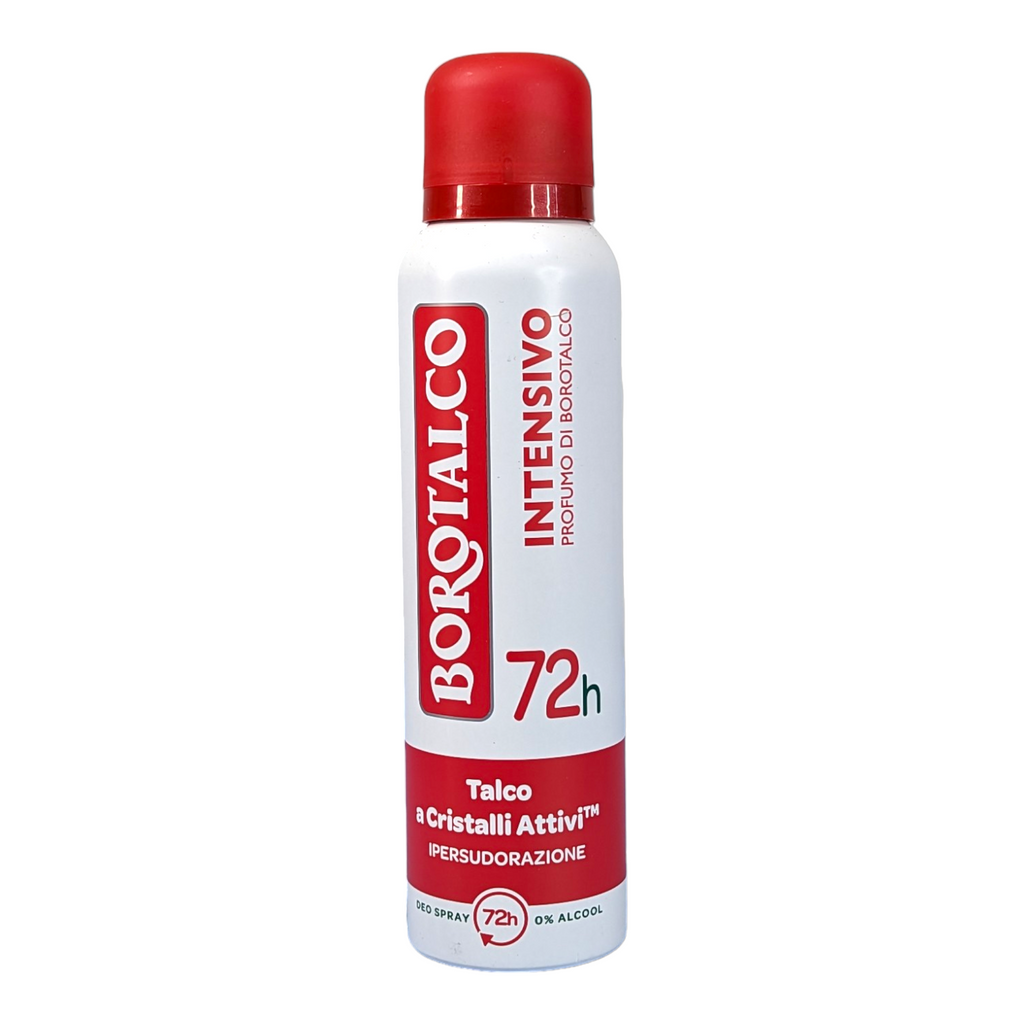 Borotalco Red, Intensive Anti-Perspirant Deodorant Spray 0% Alcohol, 72 Hr - 150ml