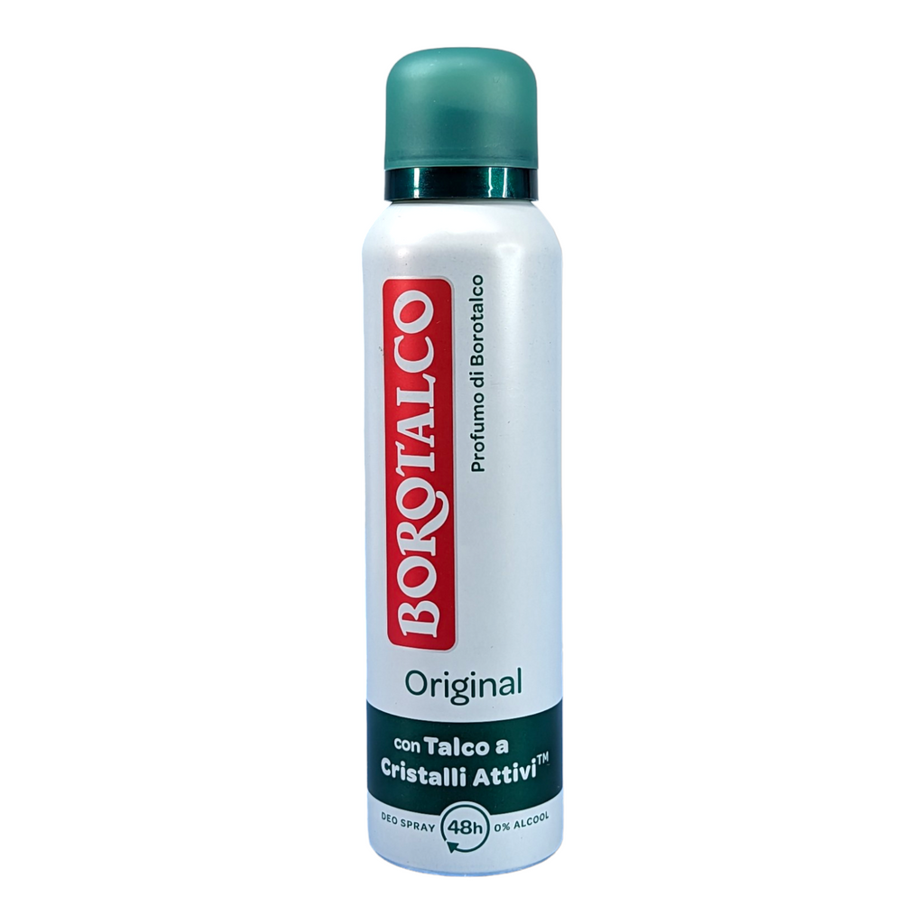 Borotalco Original Anti-Perspirant Deodorant Roll On 0% Alcohol, 48 Hr - 50ml
