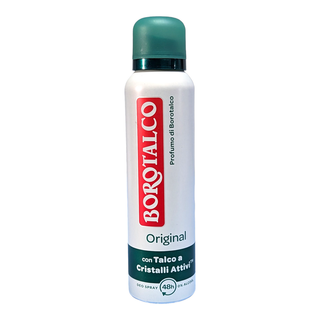 Borotalco Original Anti-Perspirant Deodorant Roll On 0% Alcohol, 48 Hr - 50ml