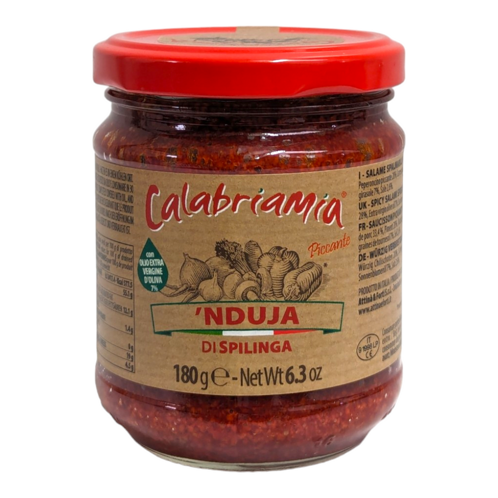 Calabriamia 'Nduja di Spilinga, Hot Salami Spread - 180g