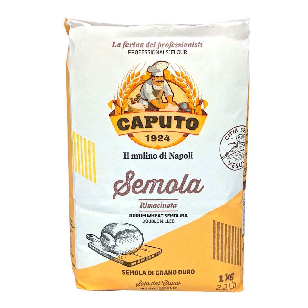 Caputo Farina di Semola Rimacinata, Double Milled Semolina Flour 1kg
