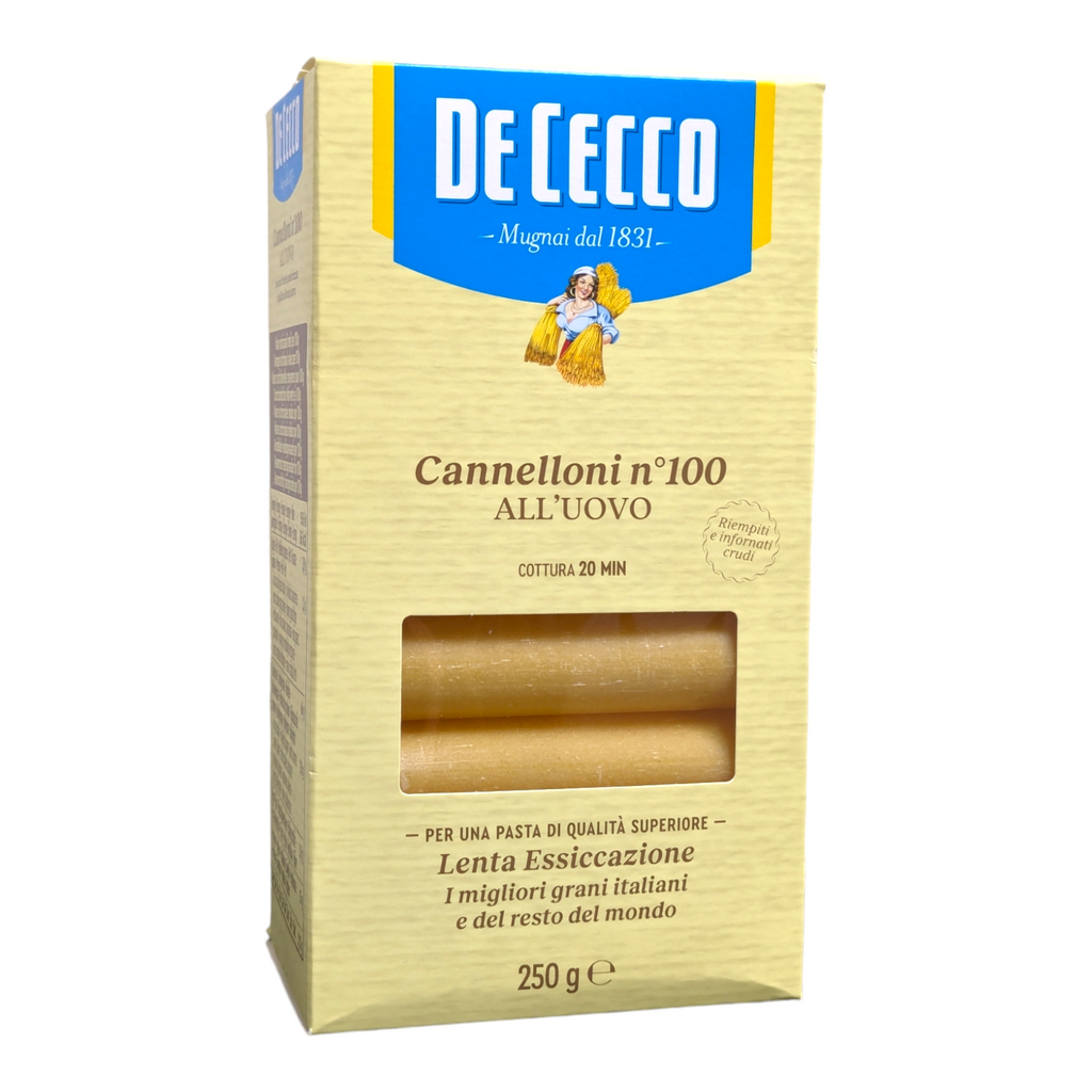 De Cecco Egg Pasta Cannelloni no.100 - 500g