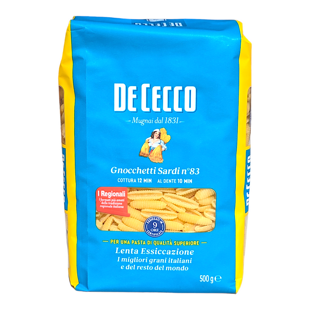 De Cecco Gnocchetti Sardi no.83 - 500g Short Pasta