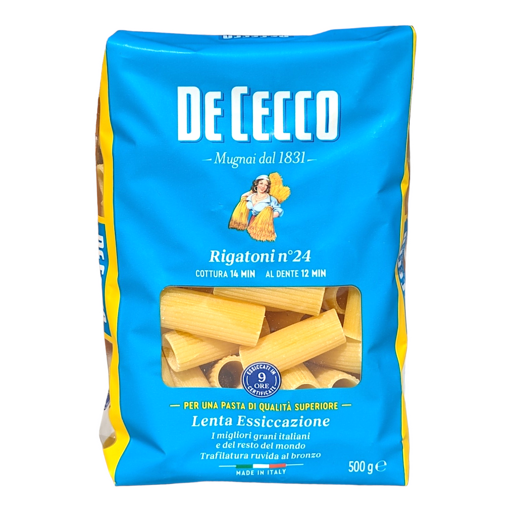 De Cecco Rigatoni no.24 - 500g Short Pasta