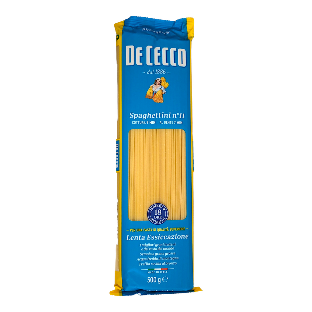 De Cecco Spaghettini no.11 - 500g Long Pasta
