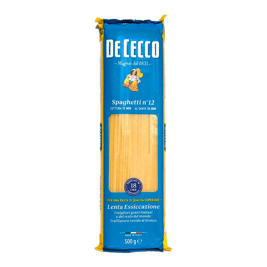 De Cecco Spaghetti no.12 - 500g Long Pasta
