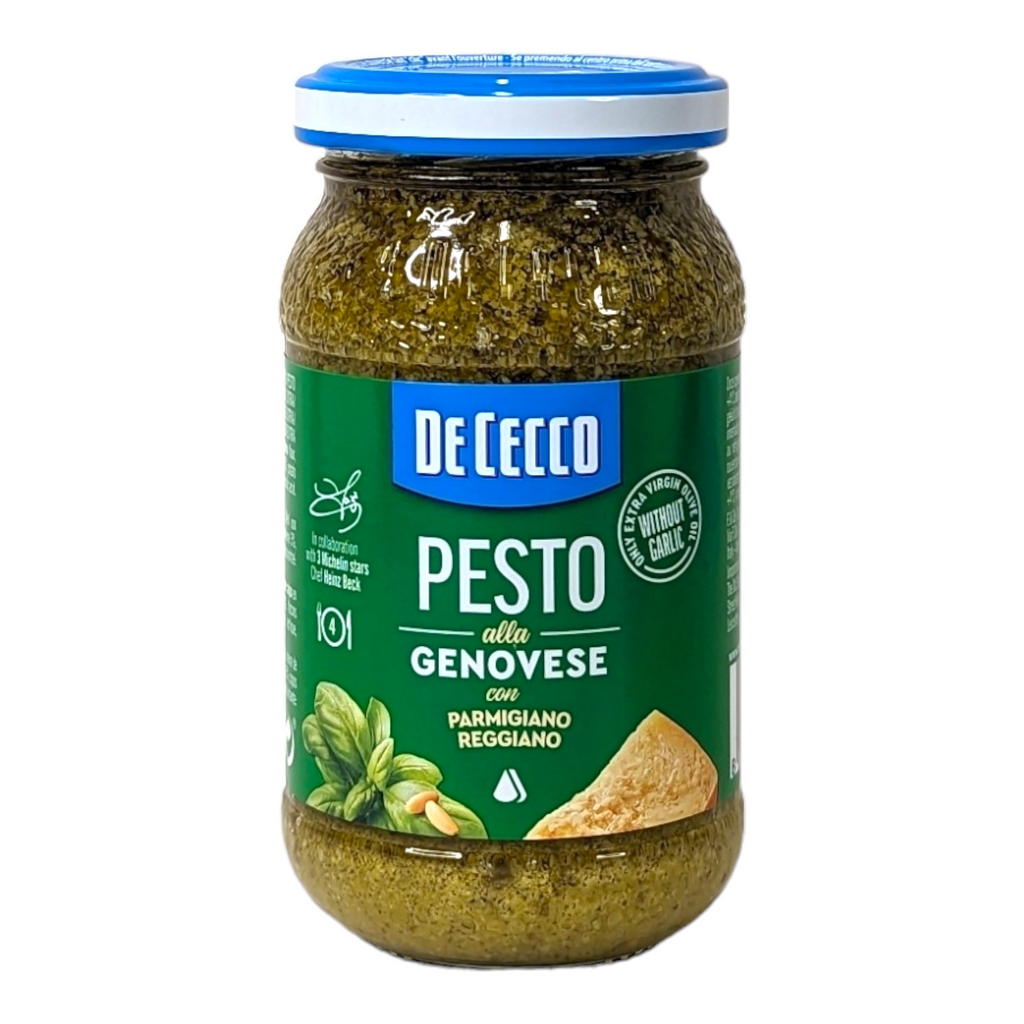 De Cecco Genovese Pesto Basil Parmesan 200g (without Garlic/Senza Aglio)
