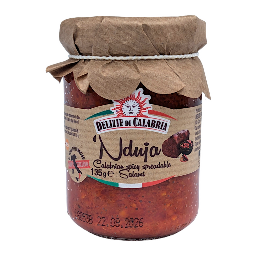 Delizie Di Calabria 'Nduja Calabrian Spicy Spreadable Salami 135g