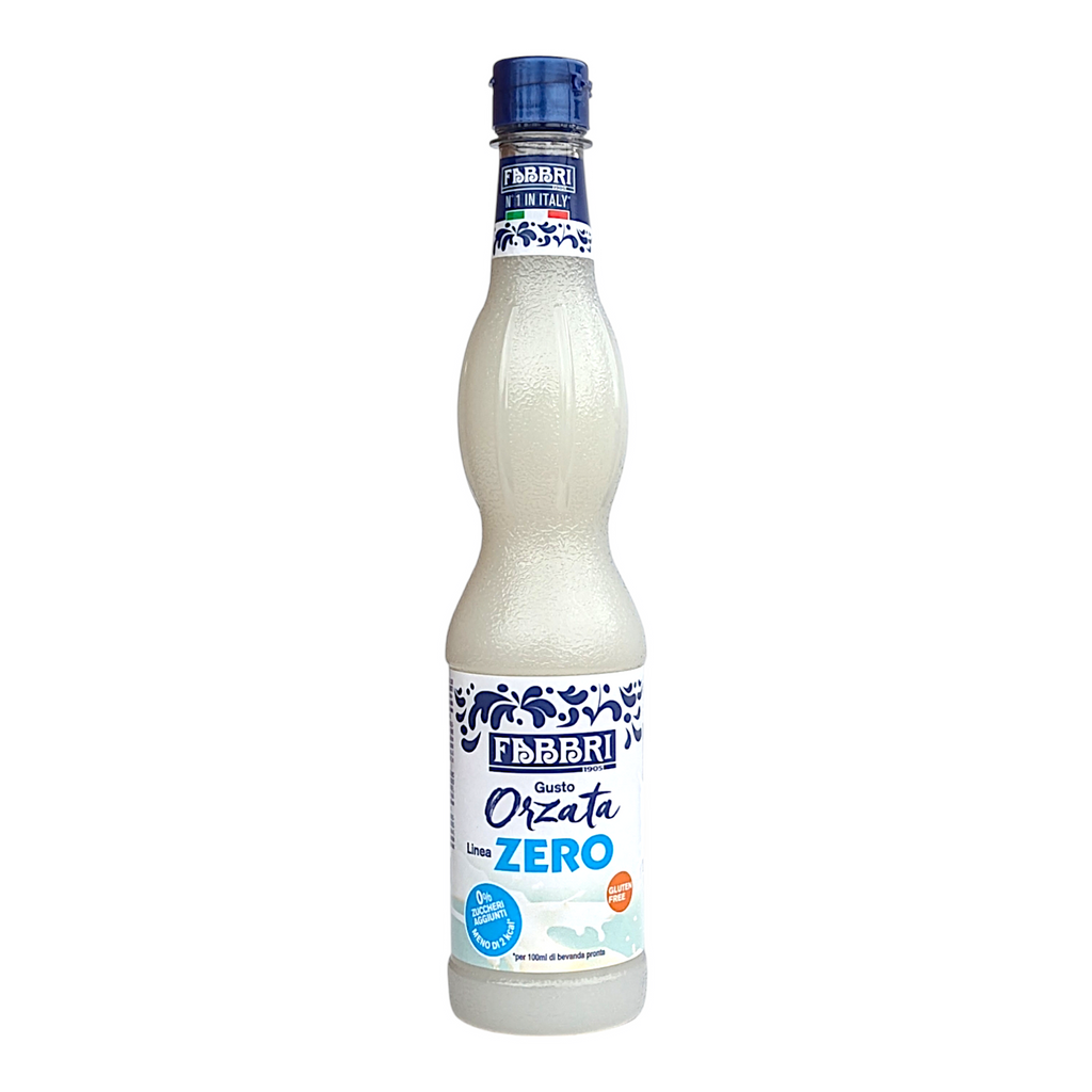 Fabbri Sciroppo Orgeat Syrup Zero / Sciroppo ai Orzata 560ml