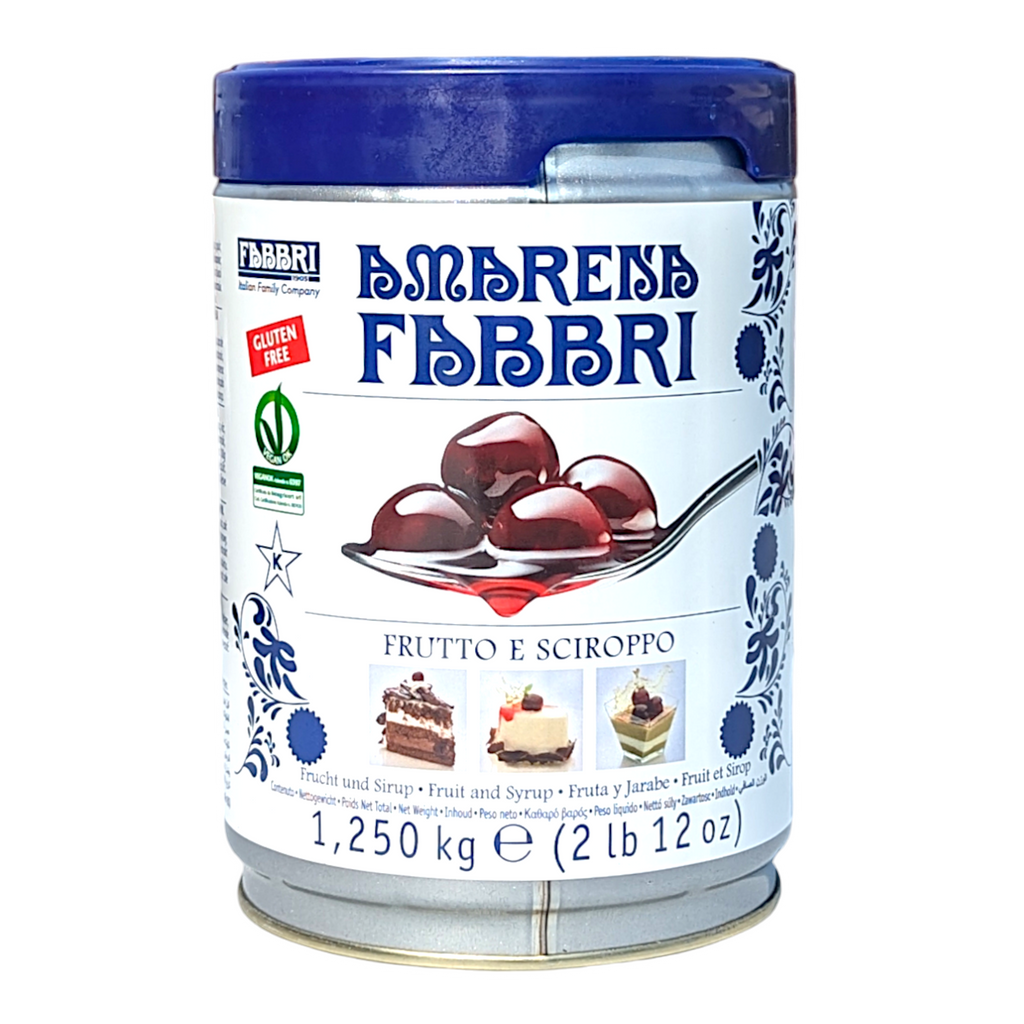 Fabbri Frutto e Sciroppo - Cherries in Syrup in a TIn, 1250g