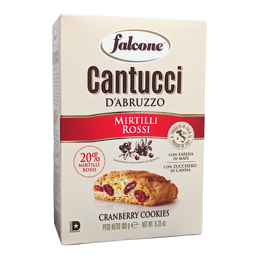 Falcone Cantucci - Cranberry / Mirtilli Rossi Cantuccini Biscotti 180g