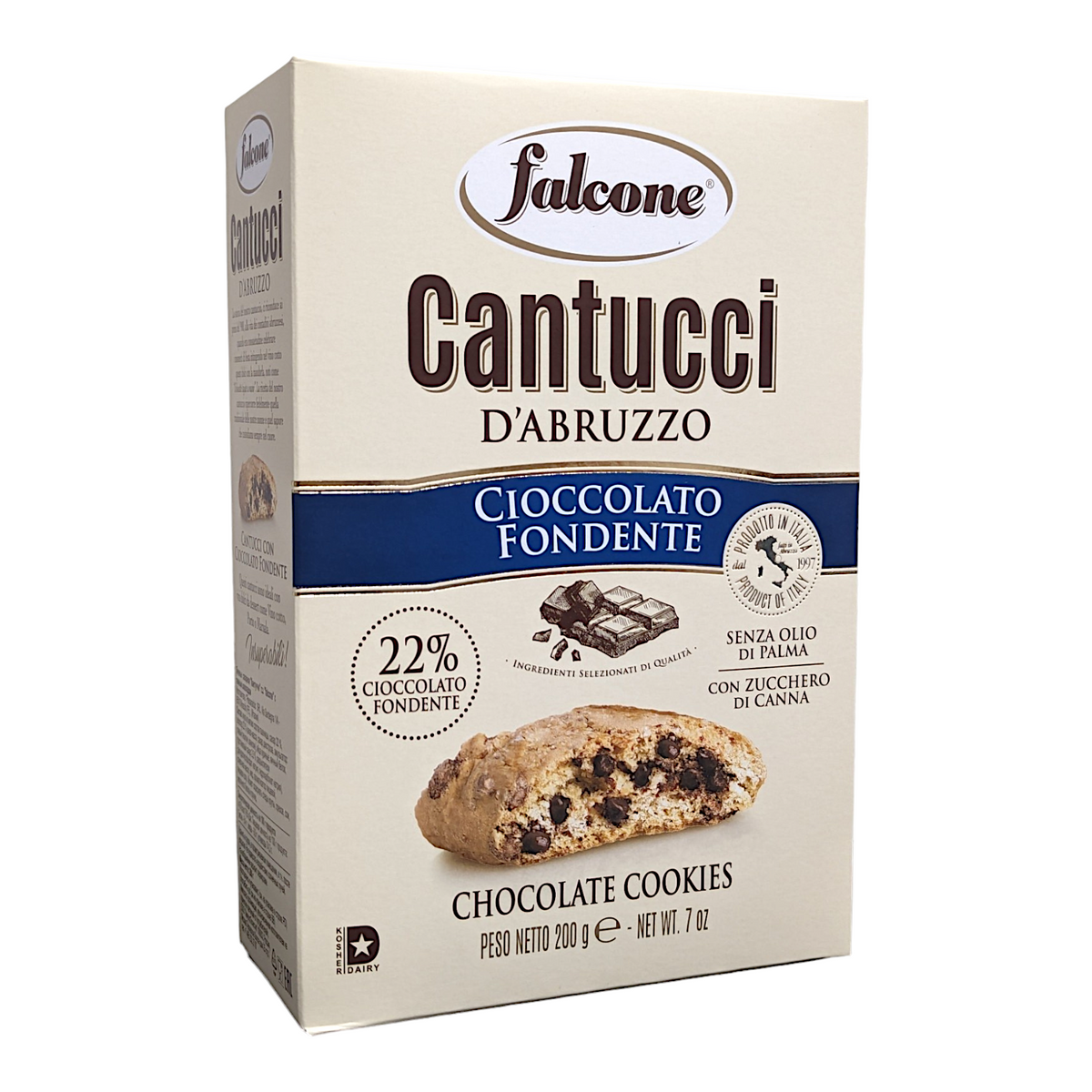 Falcone Cantucci - Dark Chocolate / Cioccolato Fondente Cantuccini ...