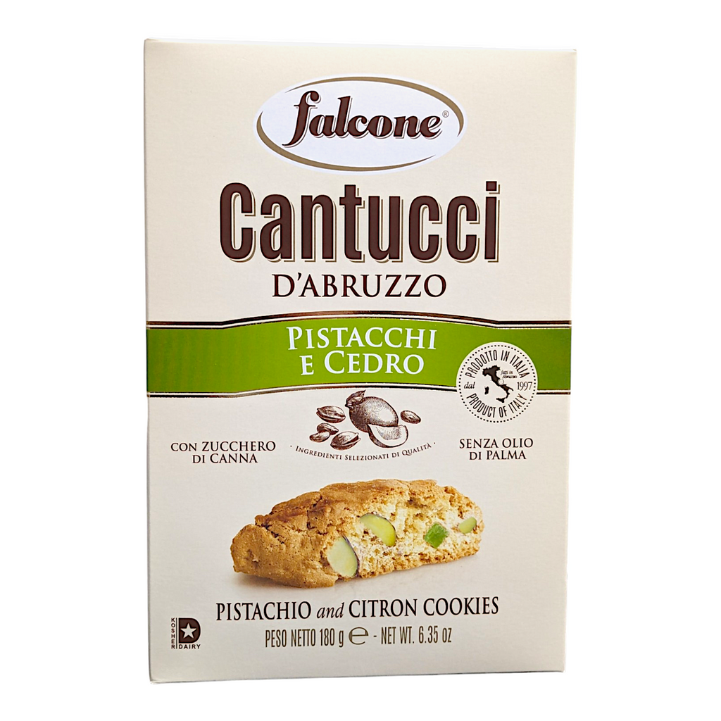 Falcone Cantucci - Pistacchi E Cedro / Pistachio & Citron Cantuccini Biscotti 180g