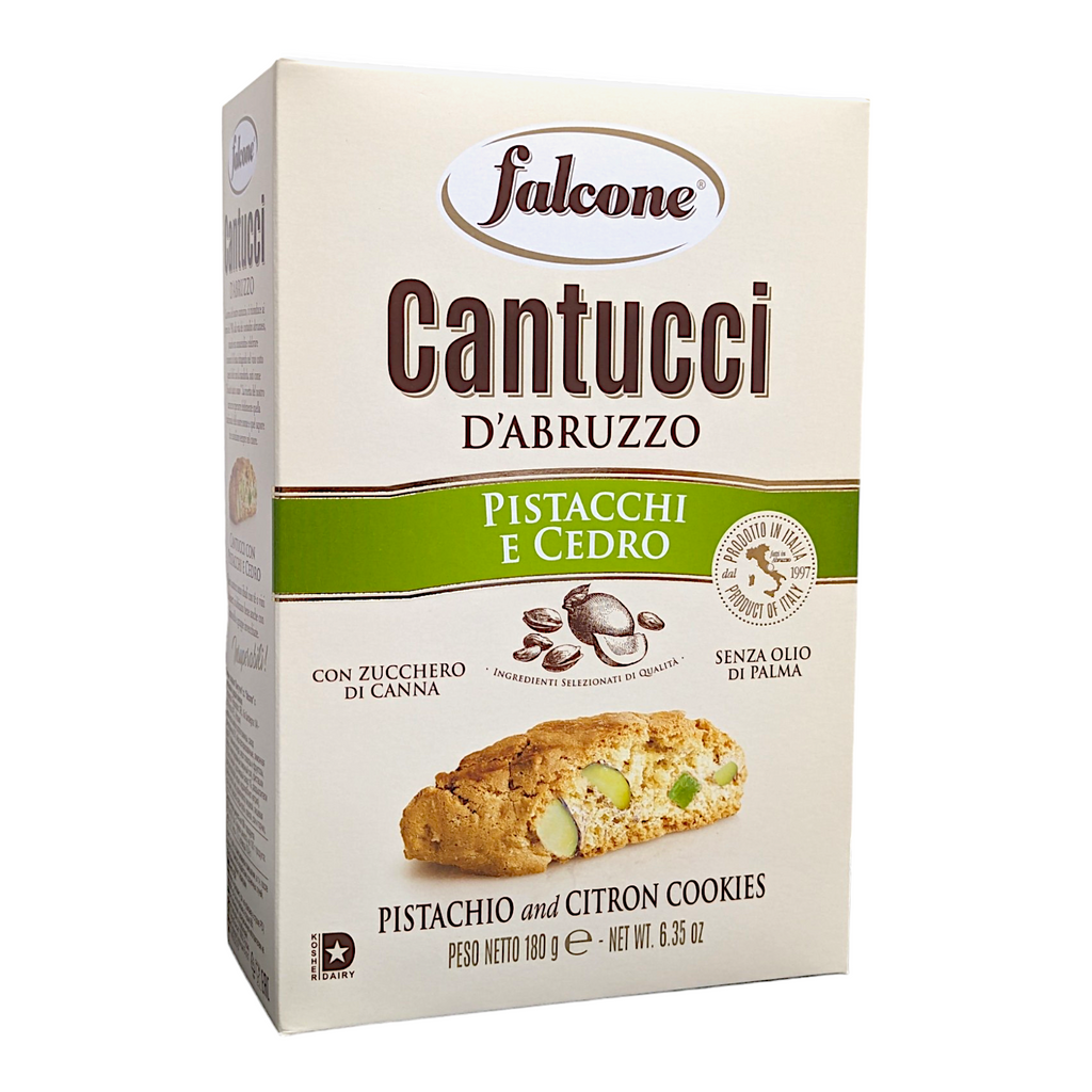 Falcone Cantucci - Pistacchi E Cedro / Pistachio & Citron Cantuccini Biscotti 180g