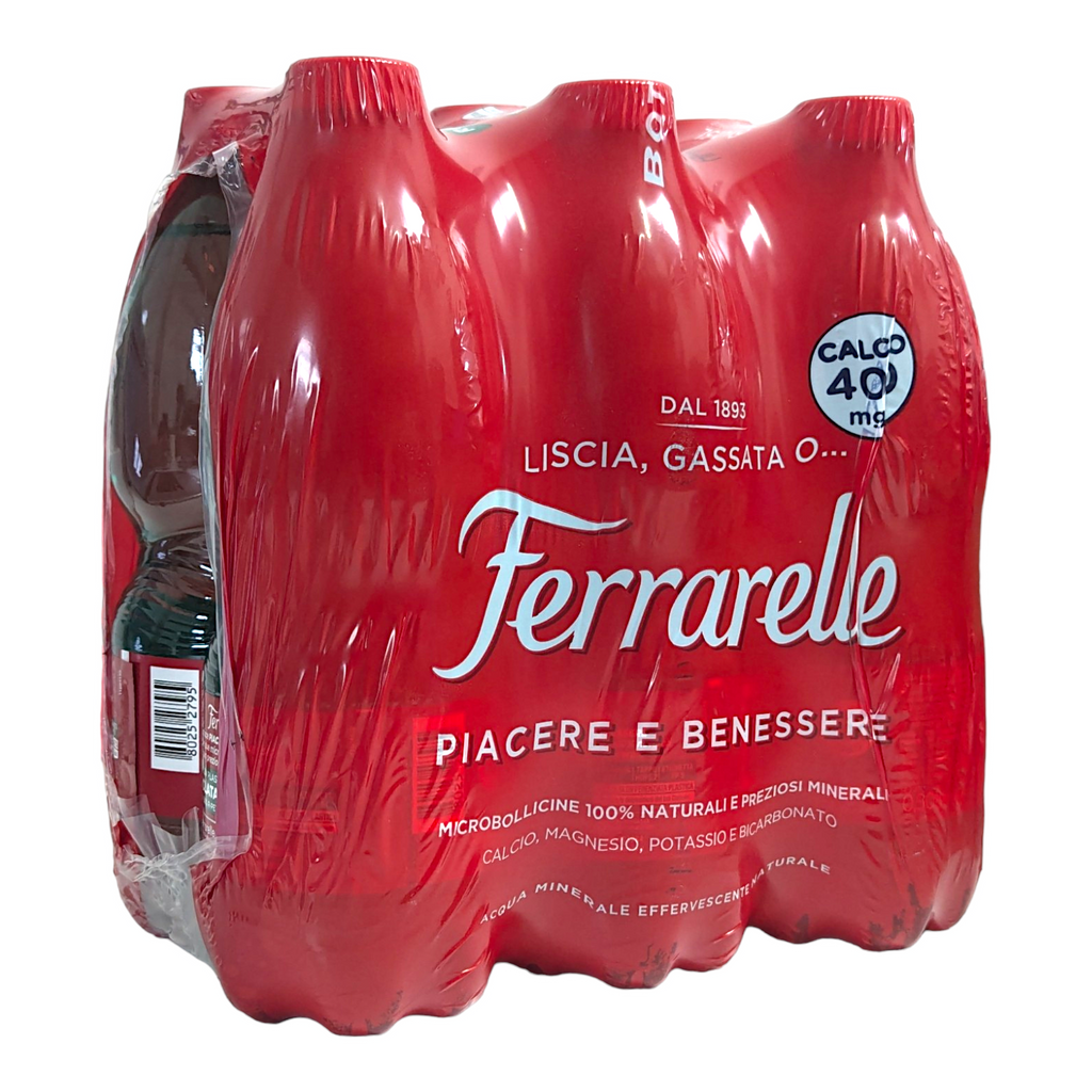 Ferrarelle Acqua Minerale Effervescente Small Bottles 6x500ml