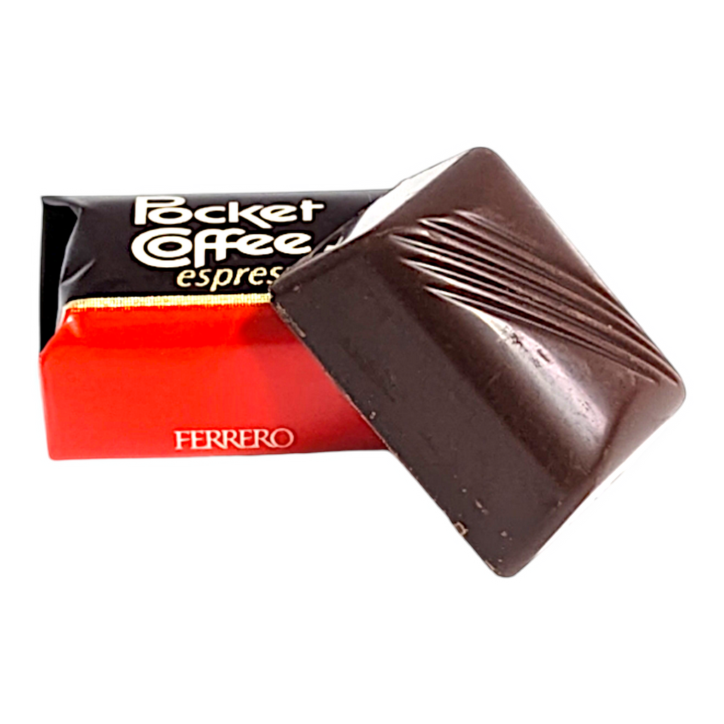 Ferrero Pocket Coffee - Dark Chocolates Filled with Liquid Espresso - Pack of 32