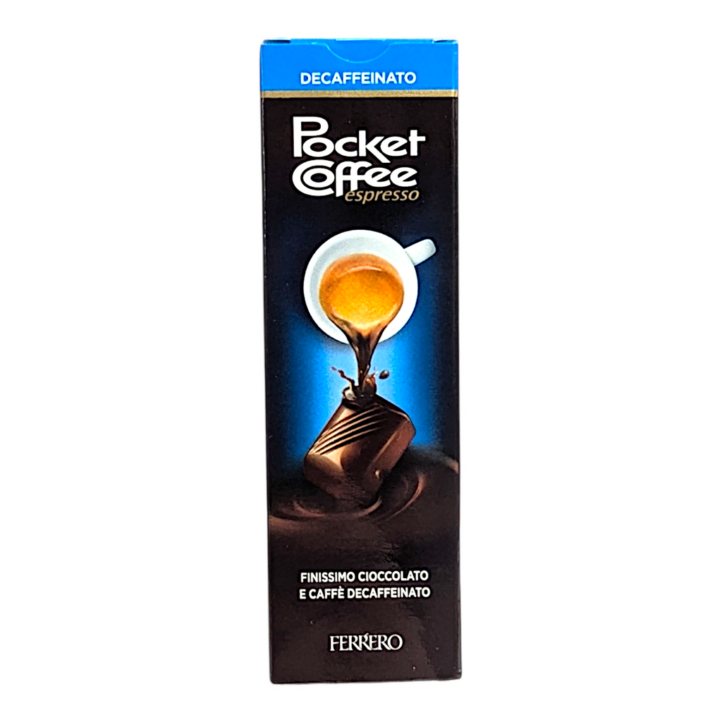 Ferrero Pocket Coffee Dark Chocolates Filled with Decaf Liquid Espresso - Pack of 5