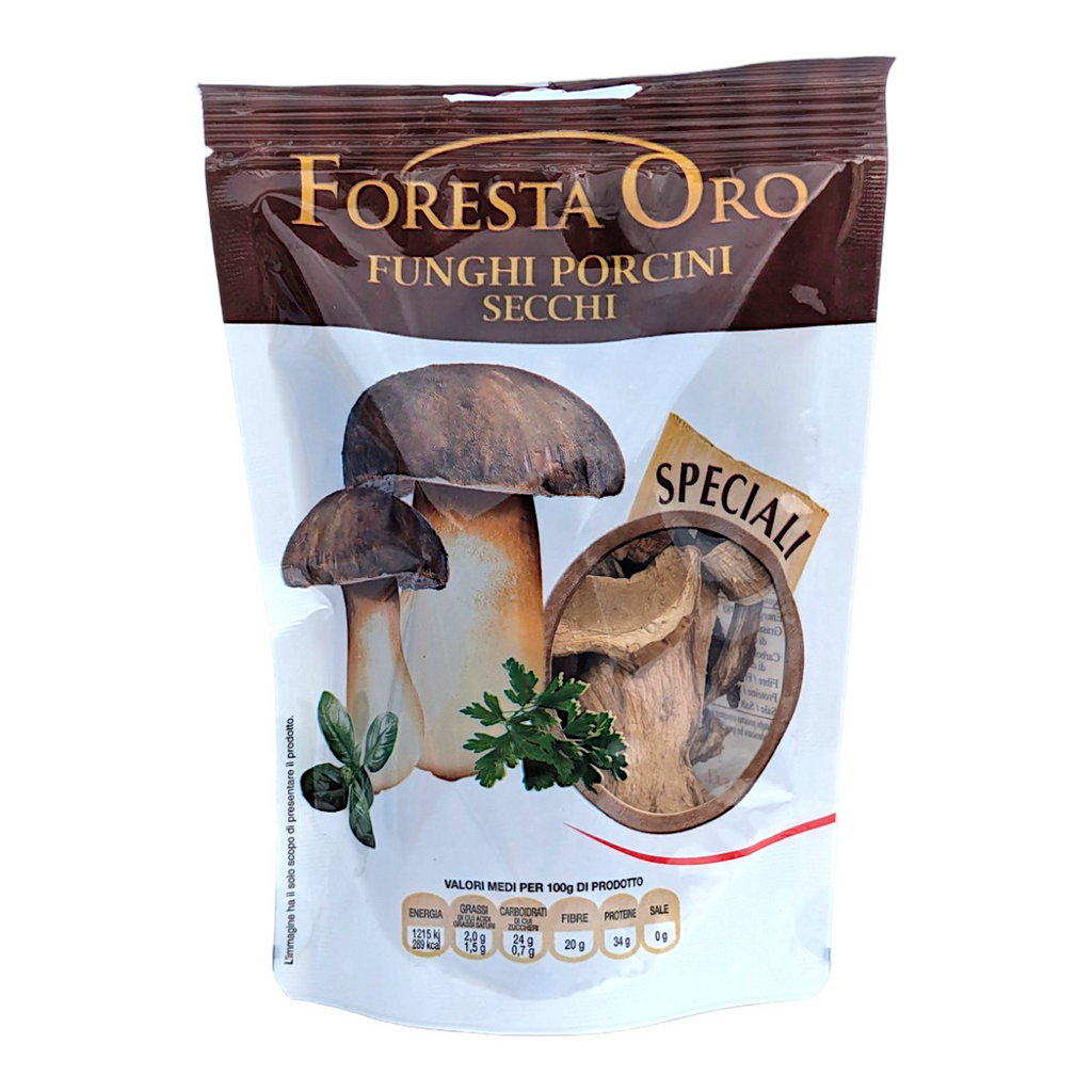 Foresta Oro Dried Field Mushroom /  Funghi Porcini Secchi 30g