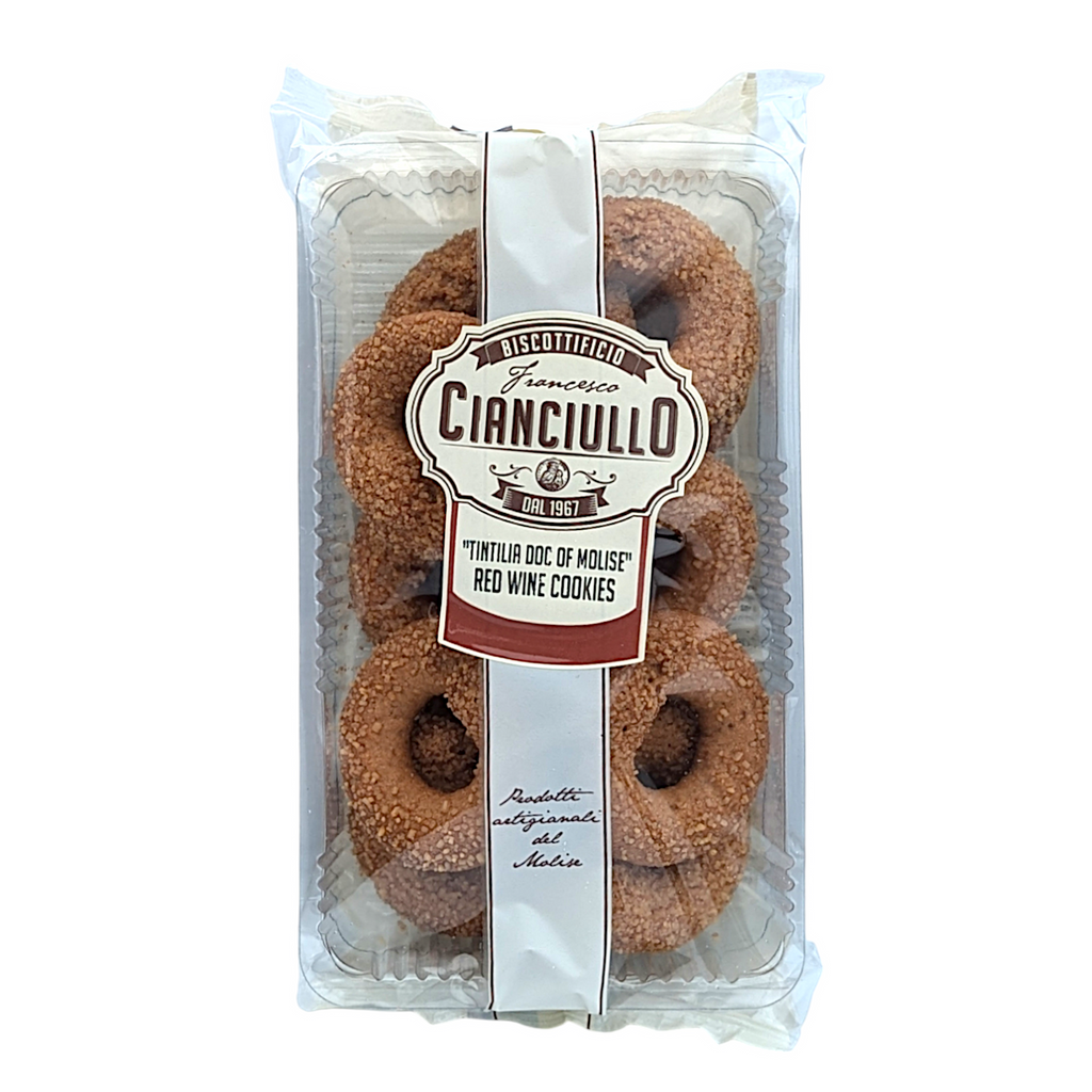 Francesco Cianciullo Biscotti al Vino Rosso - Red Wine Cianciulli Cookies 200g