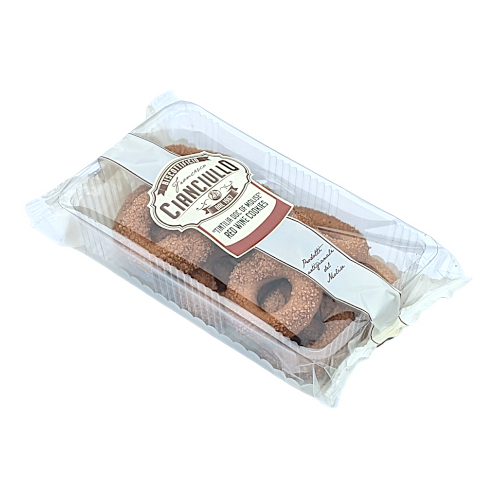 Francesco Cianciullo Biscotti al Vino Rosso - Red Wine Cianciulli Cookies 200g