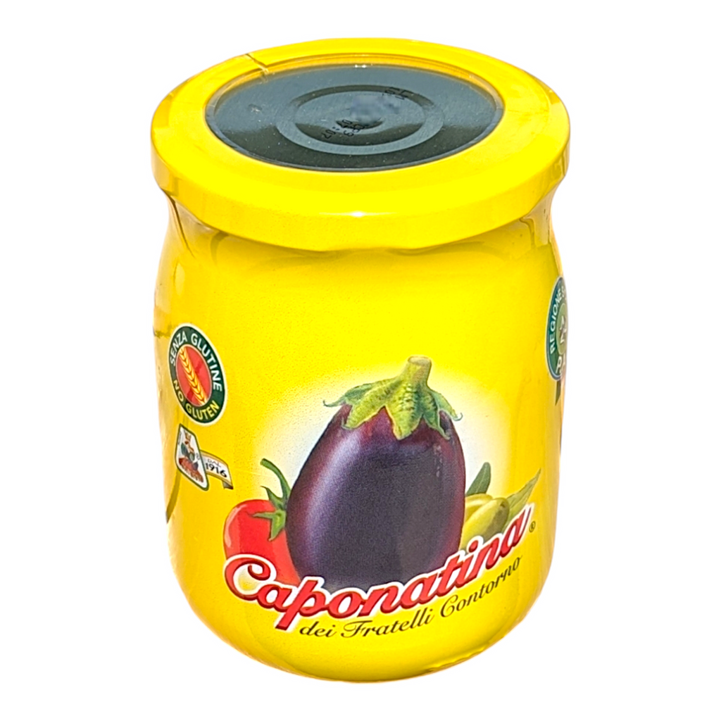 Fratelli Contorno Aubergine Caponata - Caponatina alle Melanzane, Gluten Free 540g