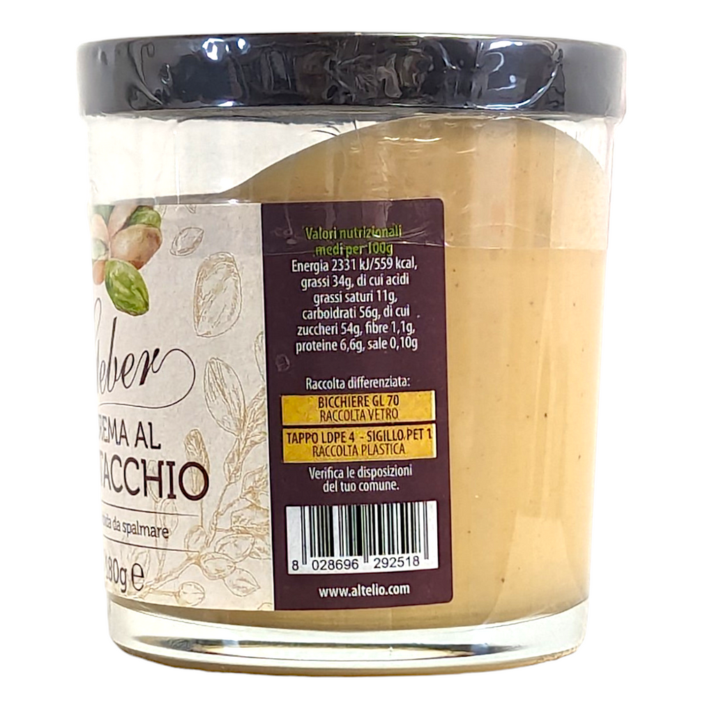 Geber Crema al Pistacchio, Pistachio Cream Spread Italian 180g