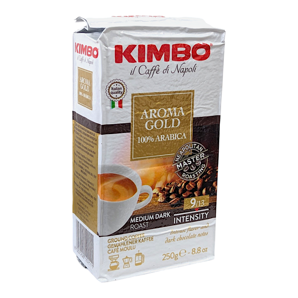 Kimbo Ground Coffee Aroma Gold 250g