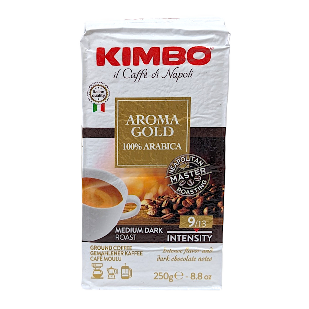 Kimbo Ground Coffee Aroma Gold 250g