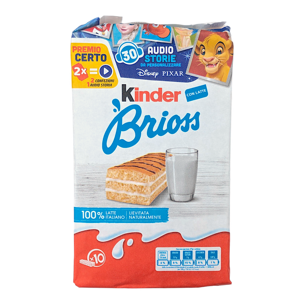 Kinder Brioss Sponge Cake with Milk Cream / Pan di Spagna al Latte 270g
