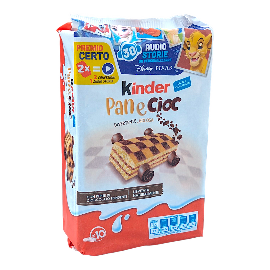 Kinder Pan e Cioc Milk and Chocolate Sponge Cake 290g