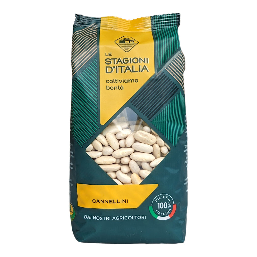Le Stagioni D'Italia Fagioli Cannellini - 100% Italian Legumes Dry Beans, 400g