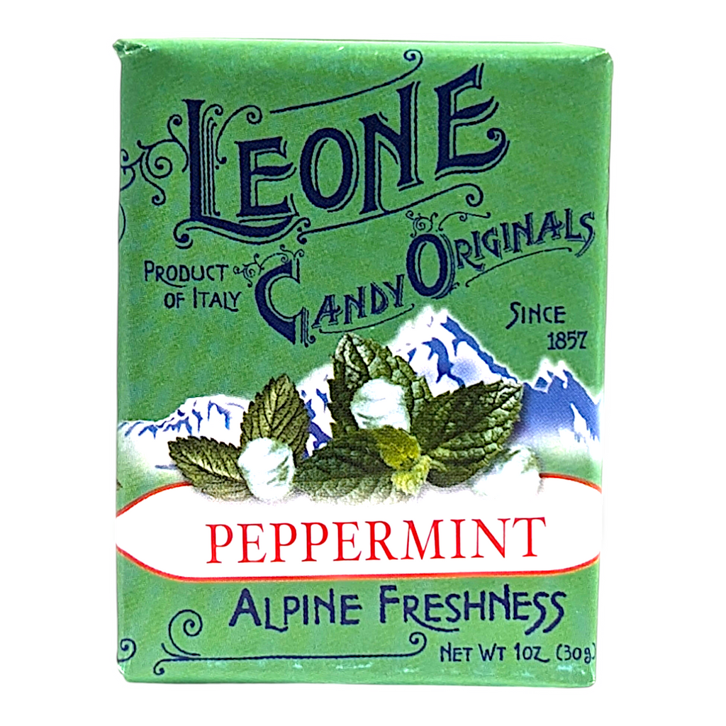 Leone Pastilles Peppermint Gluten Free Sweets - Caramelline alla Menta 30g