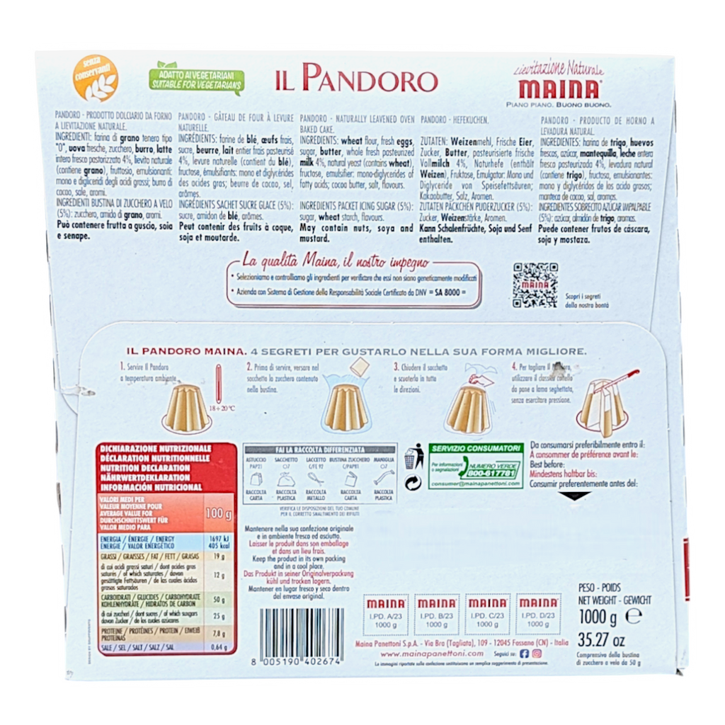 Maina Il Pandoro Classico 1kg