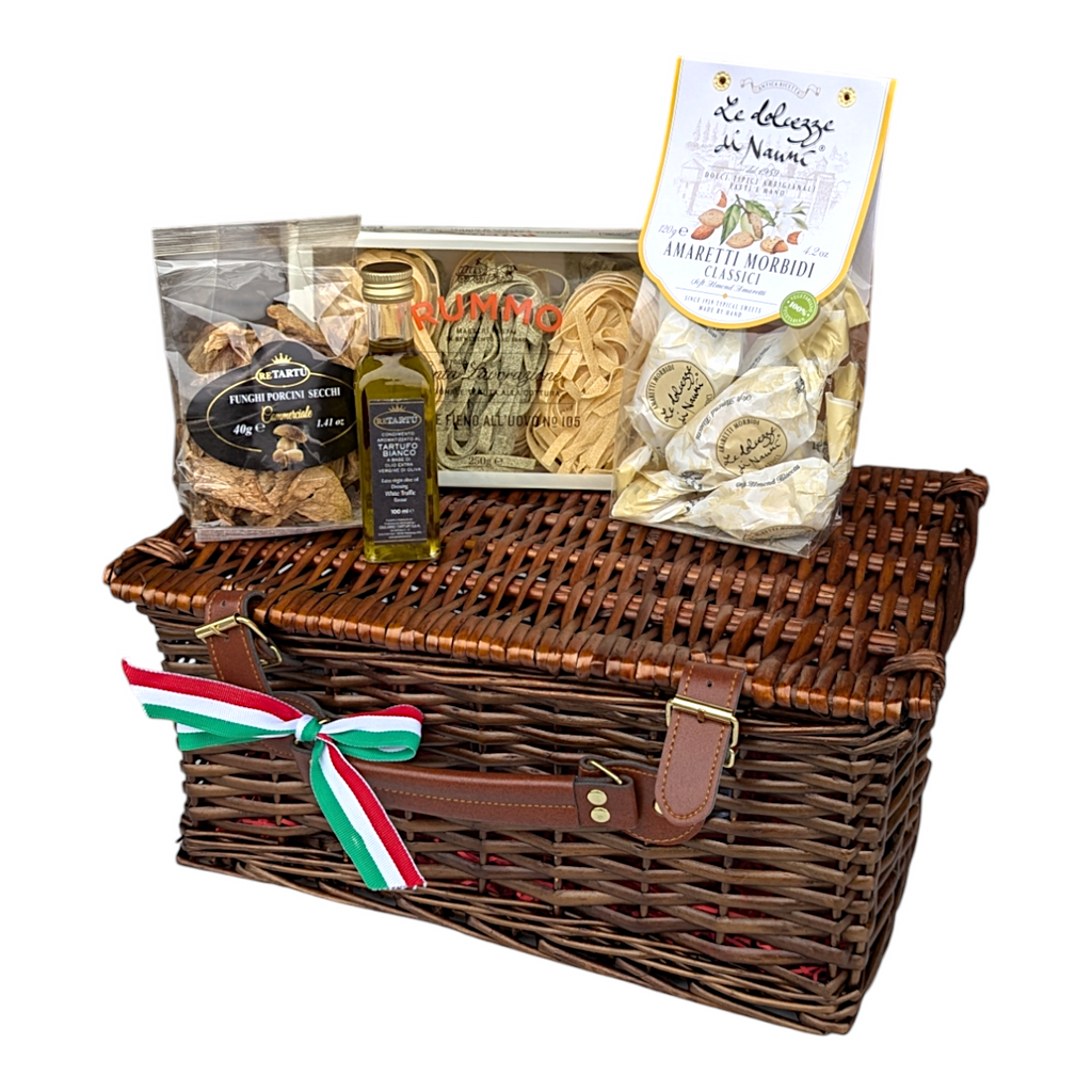 Italian Luxurious Truffle&Porcini Hamper - Rummo, ReTartufo and Dessert