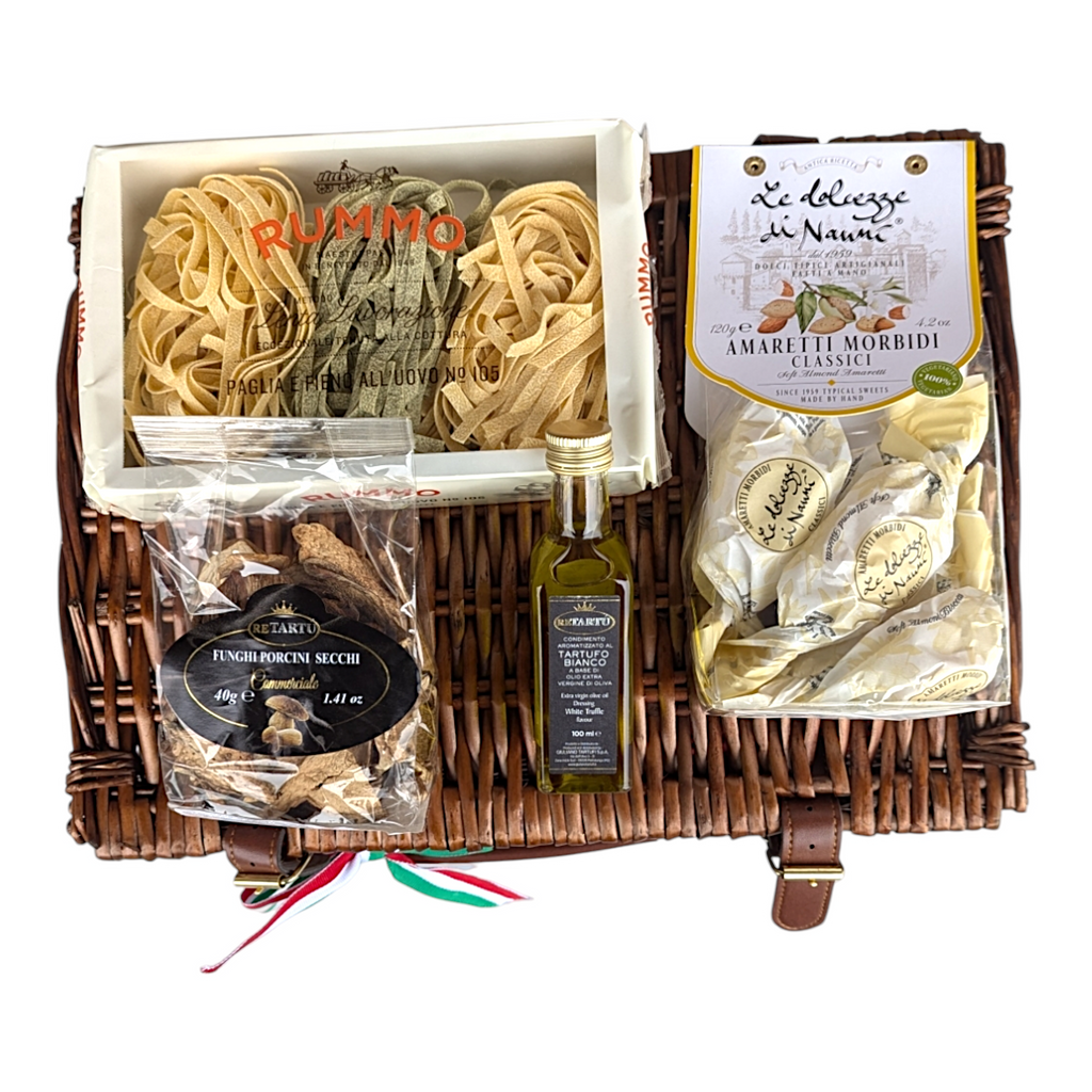 Italian Luxurious Truffle&Porcini Hamper - Rummo, ReTartufo and Dessert