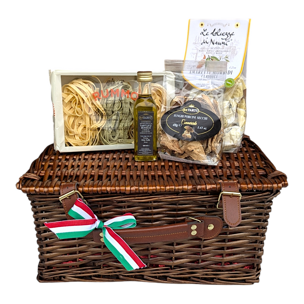 Italian Luxurious Truffle&Porcini Hamper - Rummo, ReTartufo and Dessert